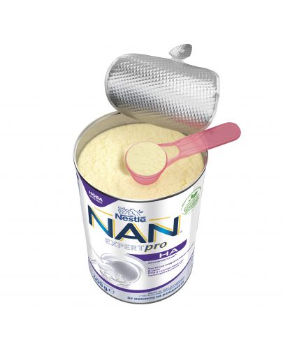 Мляко за кърмачета на прах Nestle Nan H.A., с хидролизиран протеин, опаковка 400g - 6
